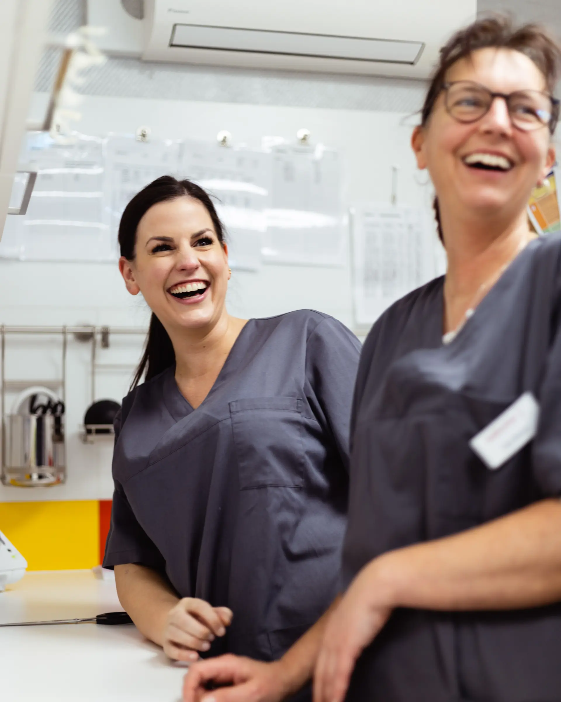 Mitarbeiter im Labor